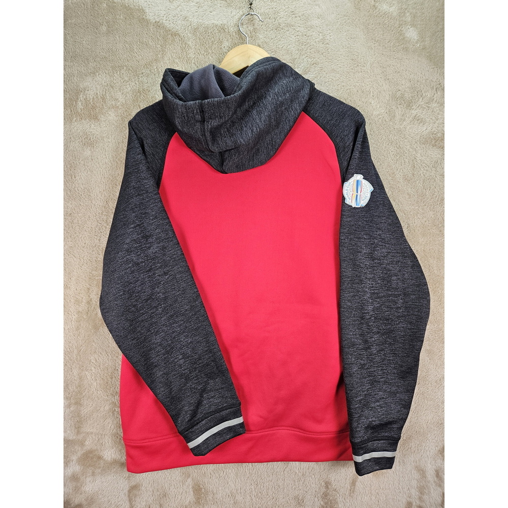 Official Adidas Team Canada Hoodie 2016 World Cup of Hockey Sweatshirt - Picture 9 of 10